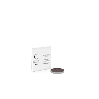 COULEUR CARAMEL Fard &agrave; Paupi&egrave;res Bio -  102 Nubienne Nacr&eacute;e Recharge