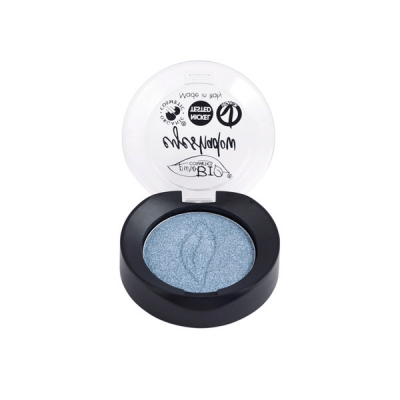 PUROBIO COSMETICS Fard &agrave; Paupi&egrave;res Bio - Purobio 09 Bleu clair - iris&eacute; Produit classique