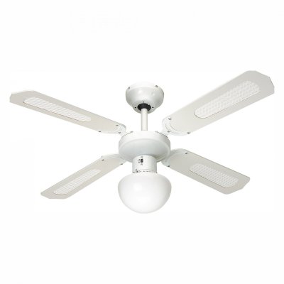 FARELEK  bali ventilateur de plafond 107 cm blanc