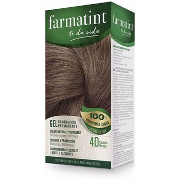 FARMATINT  Coloration Permanente Sans Ammoniac Blond Fonc&eacute; 130 ml 4D