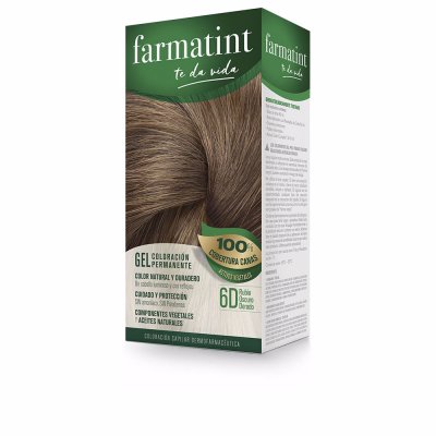 FARMATINT  Coloration Permanente Sans Ammoniac Blond Fonc&eacute; 130 ml 6D