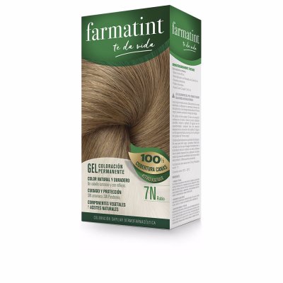 FARMATINT  Coloration Permanente Sans Ammoniac Blond Fonc&eacute; 130 ml 7N