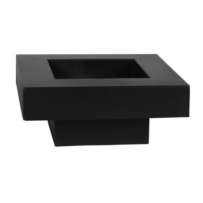 FARMCOOK  - Brasero en acier peint plateau design 60 cm - Noir