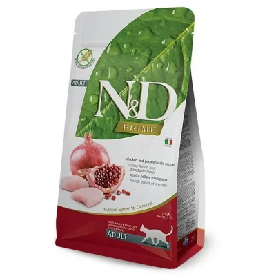 N&D PRIME Farmina N&D Grain Free Adult poulet, grenade - lot % : 3 x 1,5 kg