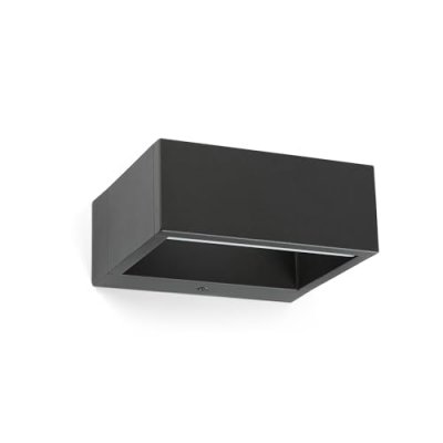 FARO BARCELONA Faro Applique ext Alp Led 6W Gris Fonc&eacute;