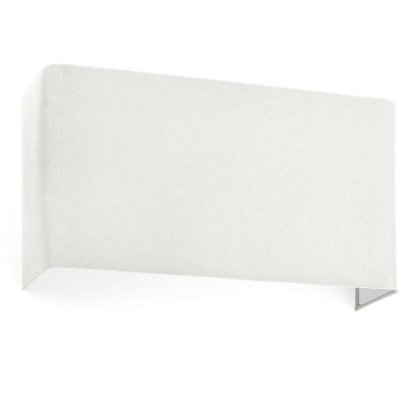 FARO BARCELONA Faro - Applique murale carr&eacute;e en coton beige 375x 200x 105, E27