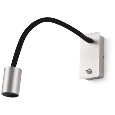 FARO BARCELONA  41026 - LESER LED Applique lecteur nickel satin&eacute;