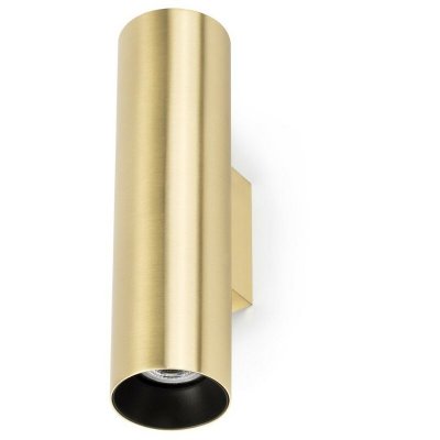 FARO BARCELONA  43760- STAN Lampe applique or satin&eacute; 2xGU10