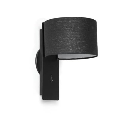 FARO BARCELONA  64303 - Fold Lampe Applique Noire de Nut Creative