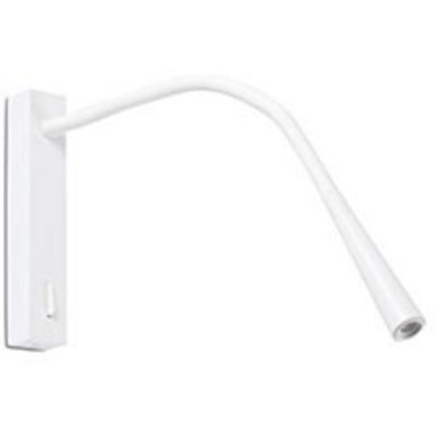 FARO BARCELONA  64318 - Flin LED Lampe Applique Lecteur Blanc