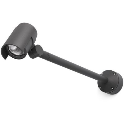 FARO BARCELONA  70157 -FOC-2 LED Lampe projecteur gris fonc&eacute;