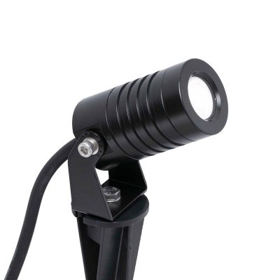 FARO BARCELONA  70469 Balder LED Projecteur avec Piquet Noire