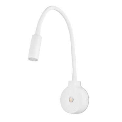 FARO BARCELONA  Applique LED Pixie avec bras flexible, blanc