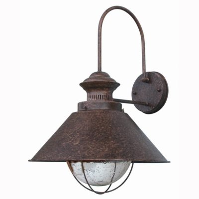 FARO BARCELONA  Nautica-G Aplique Marron OXIDO E27 11W, Grande