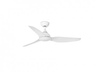 FARO  BARCELONA Ventilateur plafond Sioux L, 3 pales DC IP44 blanc