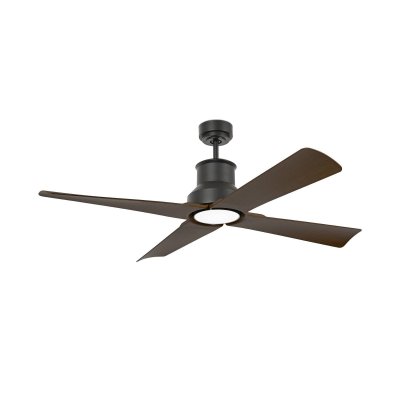FARO BARCELONA  Ventilateur plafond Winche M lampe LED IP44 noir