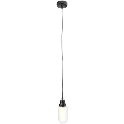 FARO BARCELONA Faro brume - suspension led salle de bains gris m&eacute;tallis&eacute; 3w 2700k