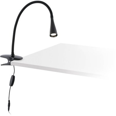 FARO BARCELONA Faro - Indoor Lena TL LED clip  - Noir - Faro - Indoor
