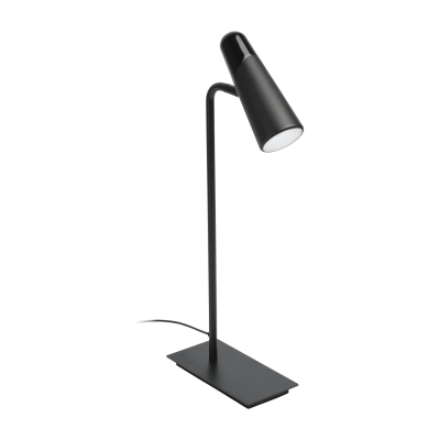 FARO BARCELONA Faro Lao - Lampe De Table Led 1 Lumi&egrave;re R&eacute;glable Noir
