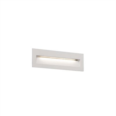 FARO BARCELONA Faro Nat - Applique Murale Ext&eacute;rieure Led Encastr&eacute;e Blanc Ip65