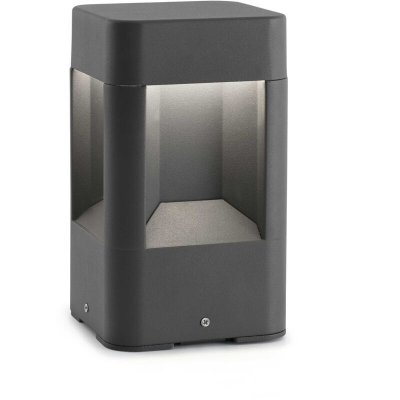 FARO BARCELONA Faro Naya - Pi&eacute;destal Ext&eacute;rieur &Agrave; Led Gris Fonc&eacute; Clair Ip54