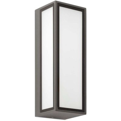 FARO BARCELONA Faro pivot - applique ext&eacute;rieure led box gris fonc&eacute; 9w ip65