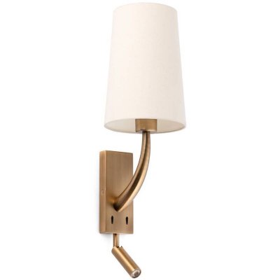 FARO BARCELONA Faro rem - lampe de lecture applique murale or, e27