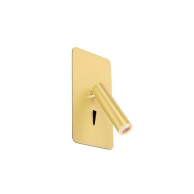 FARO  SUAU - Applique murale pour liseuse &agrave; LED int&eacute;gr&eacute;e Or, 3000K