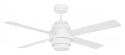 FARO  Ventilateur Disc 132cm Blanc Erable