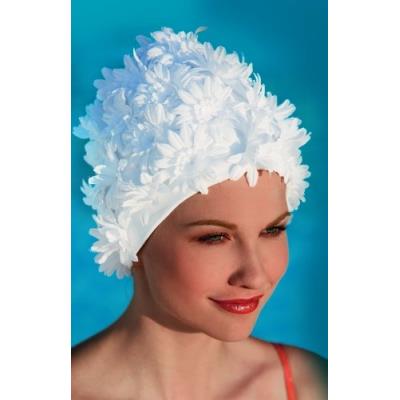 FASHY  3454 22_22 bonnet de bain blanc