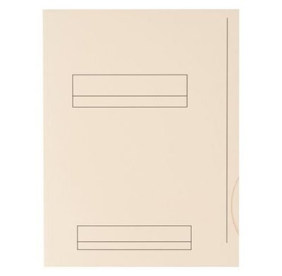 OXFORD Fast 50 Sous-Dossiers - 2 Rabats - A4 - Kraft - Bulle Pastel