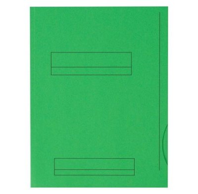 FAST  50 sous-dossiers - 2 rabats - a4 - kraft - vert vif