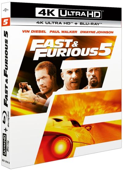 Fast & Furious 5 [4K Ultra-HD + Blu-Ray]