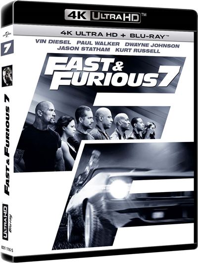 Fast & Furious 7 [4K Ultra-HD + Blu-Ray]
