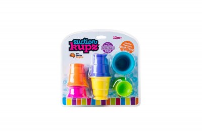 FAT BRAIN TOY CO Fat Brain FA183-1 Suction Kupz Creative Toy, Multicolor