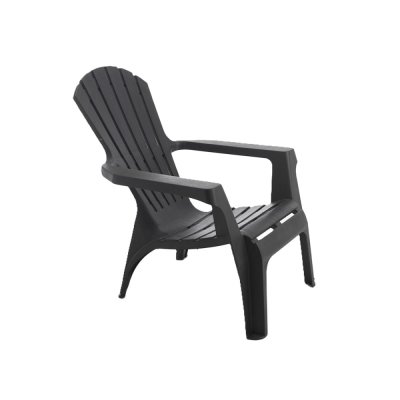 WILSA GARDEN FAUTEUIL ADIRONDACK ANTHRACITE