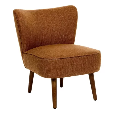 ATMOSPHERA Fauteuil Aera En Tissu Ambr&eacute; L69xl57xh72.5 Cm - 
