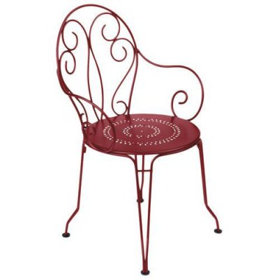 FERMOB Fauteuil de jardin  Montmartre- Piment