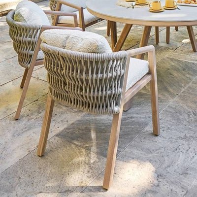 HESPERIDE Fauteuil De Jardin Mylore Beige - Hesp&eacute;ride