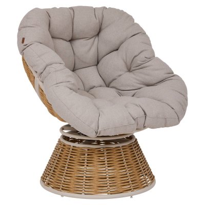 HESPERIDE Fauteuil de jardin Nymely beige - Hesp&eacute;ride