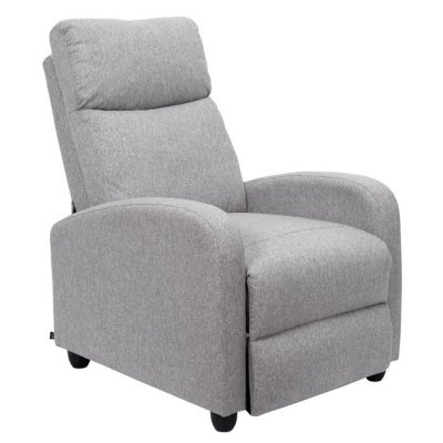 HOME DECO FACTORY Fauteuil De Relaxation Dream Gris