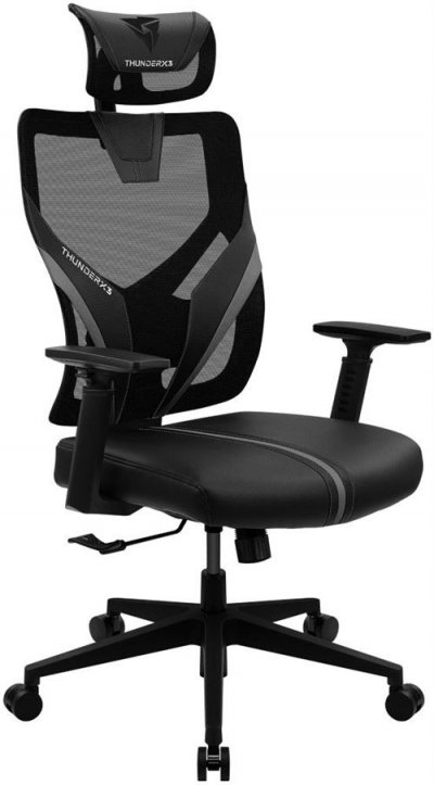 THUNDERX3 Fauteuil ergonomique  Yama1 (Noir) 