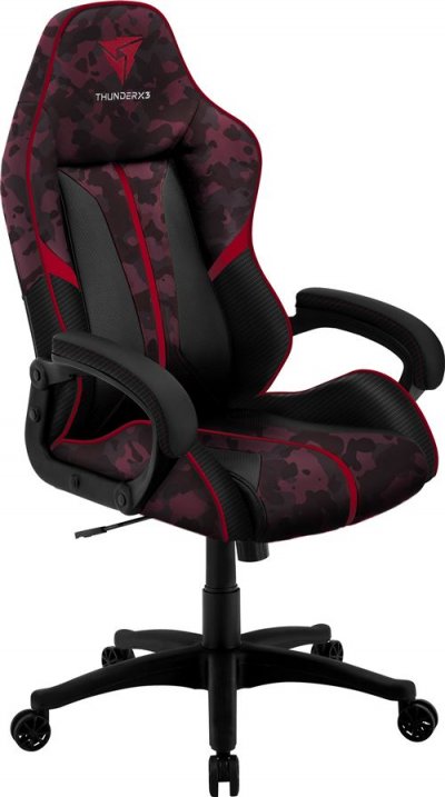  Fauteuil Gamer BC1 Camo (Motif Camouflage Rouge)
