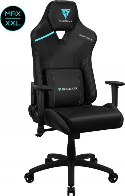 THUNDERX3 Fauteuil gamer tc3 max (noirbleu) TEGC-2045101.11/Jet Black