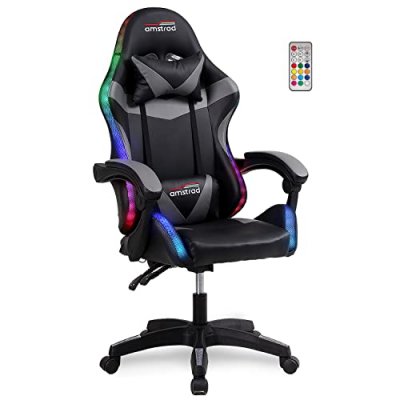 AMSTRAD Fauteuil Gaming  Ams 800 Led