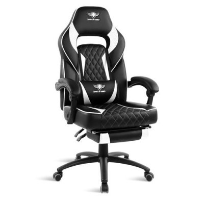 SPIRIT OF GAMER Fauteuil Gaming  Mustang Blanc 