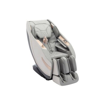 VENTE UNIQUE Fauteuil massant en simili - Syst&egrave;me zero gravit&eacute; - Gris - MOWATA 
