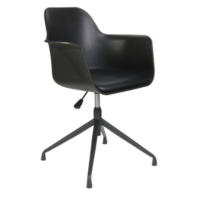 Fauteuil Pivotant Chicago Noir Home Deco Factory