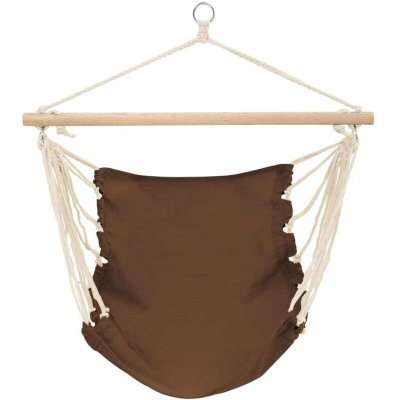 VIDAXL Fauteuil suspendu hamac pliable marron 40354