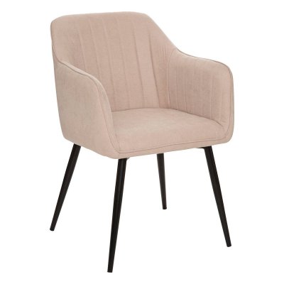 ATMOSPHERA Fauteuil Visoca - Bois et m&eacute;tal -  cr&eacute;ateur d'int&eacute;rieur